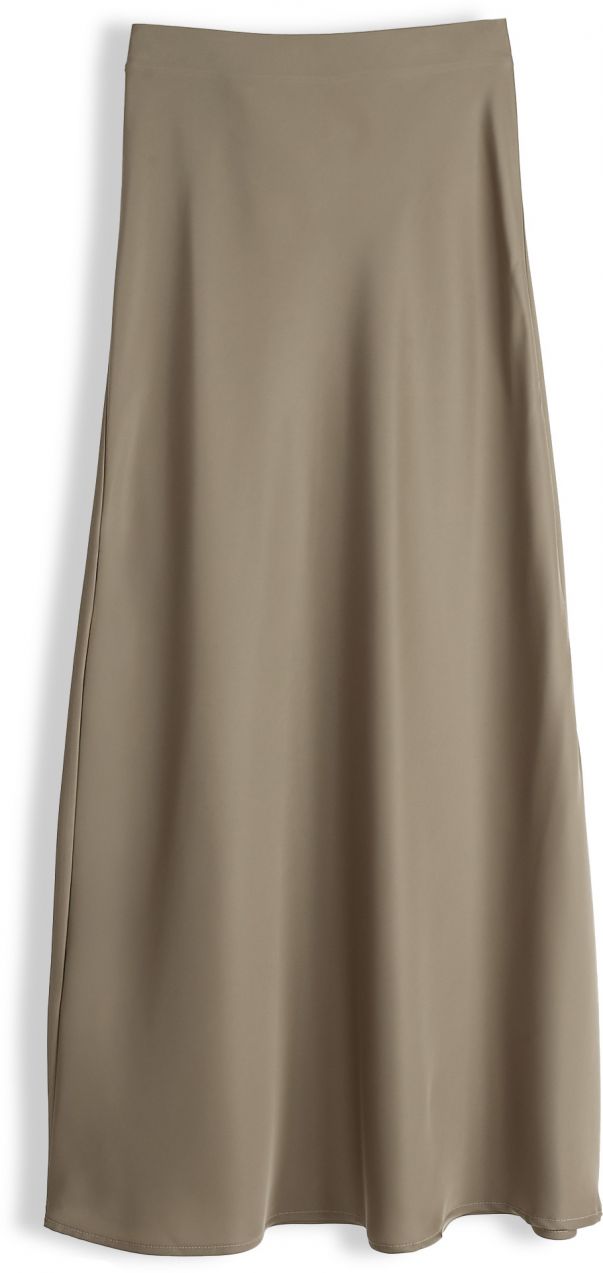 GATE Saténová midi sukňa