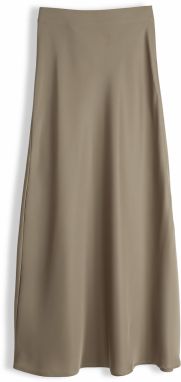 GATE Saténová midi sukňa
