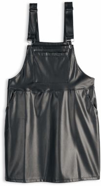 GATE Sukňa na traky z imitácie kože