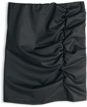 GATE Mini sukňa z imitácie kože