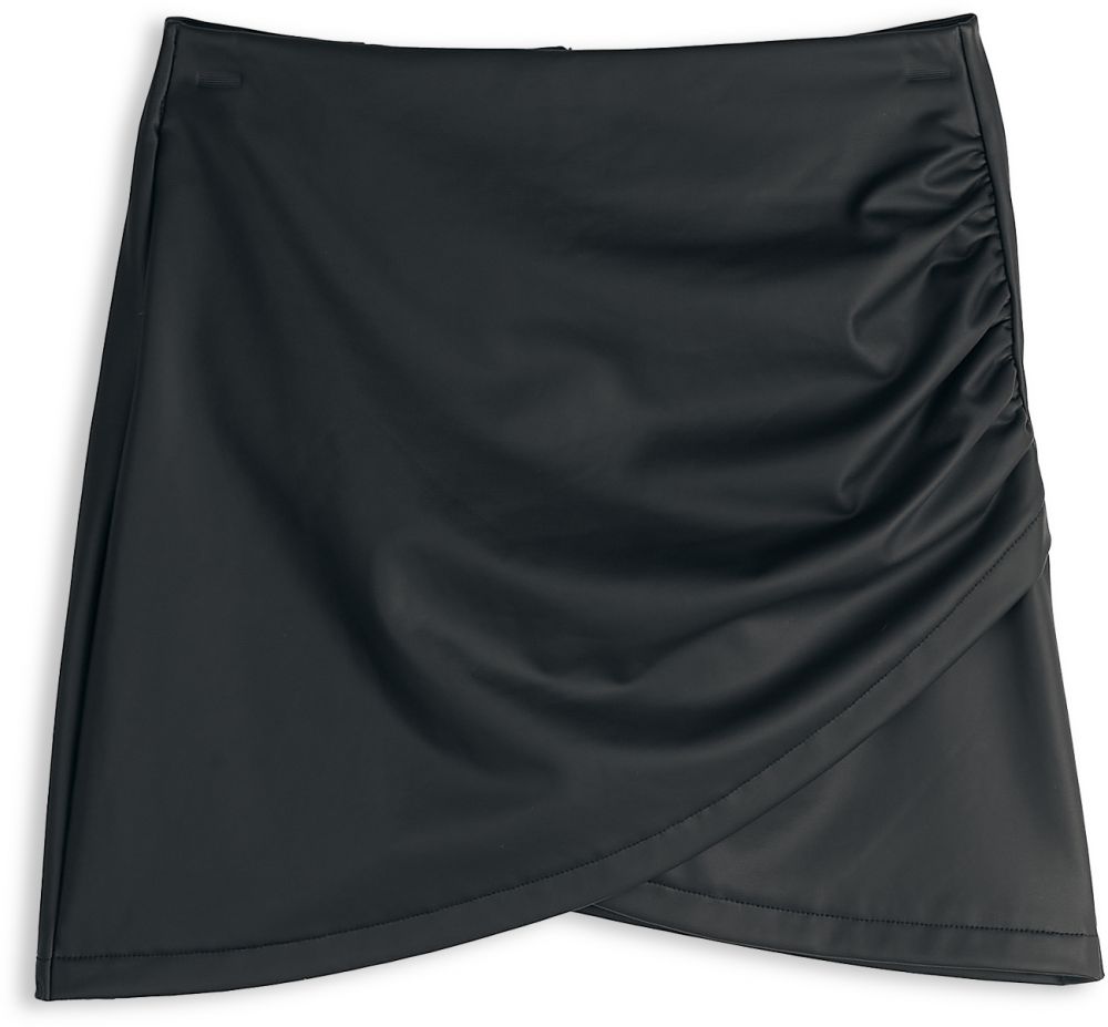 GATE Mini sukňa z imitácie kože