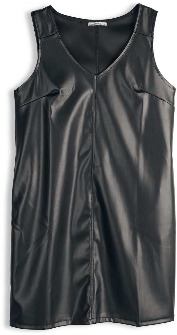 GATE Šaty z imitácie kože