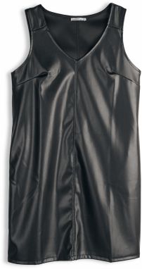 GATE Šaty z imitácie kože