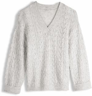 GATE Pulóver so zapletaným vzorom