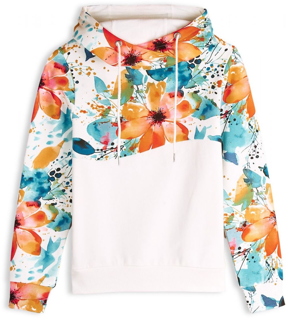 GATE Mikina s kapucňou a potlačou