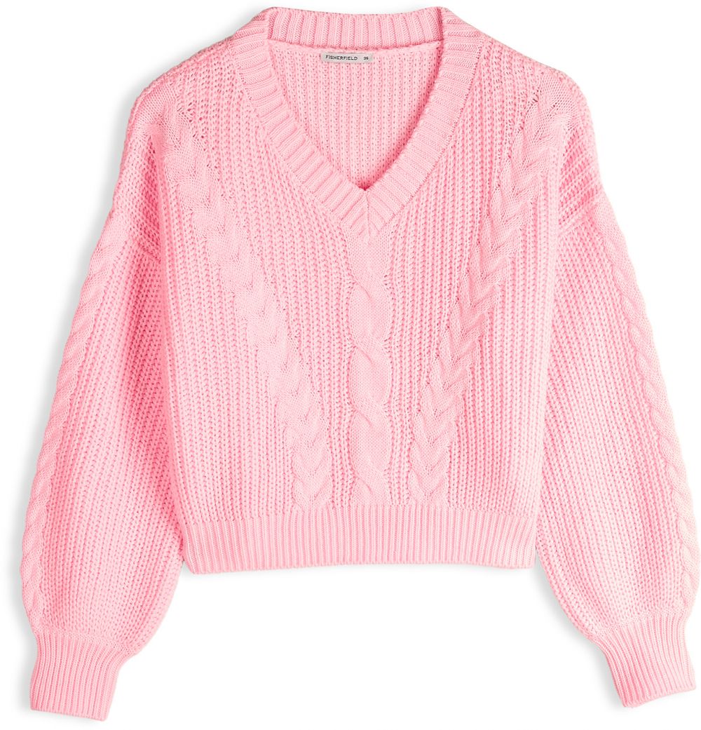 GATE Pulóver s véčkovým výstrihom