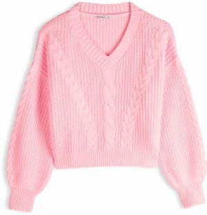 GATE Pulóver s véčkovým výstrihom