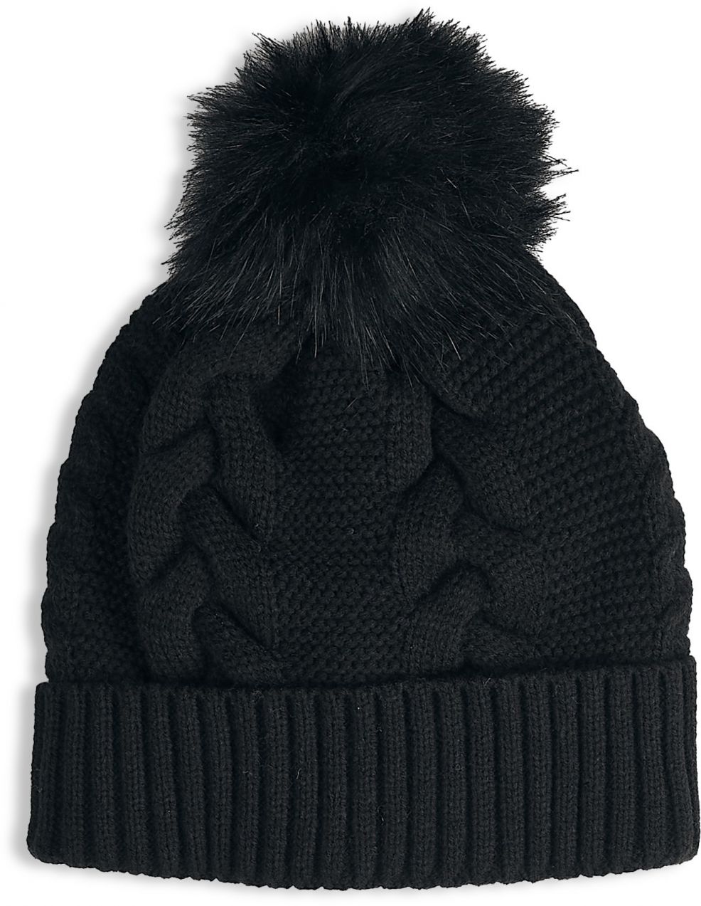 GATE Pletená čiapka s brmbolcom