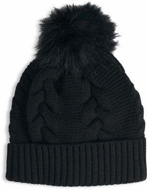 GATE Pletená čiapka s brmbolcom