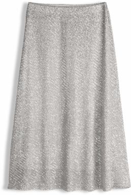 GATE Midi sukňa s flitrami