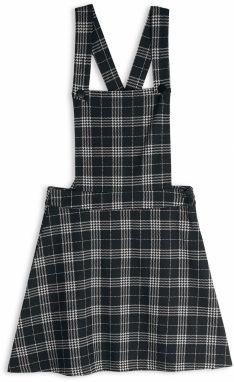 GATE Károvaná sukňa na traky