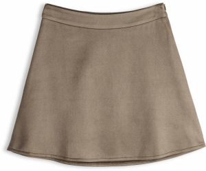 GATE Mini sukňa z imitácie semišu