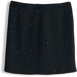 GATE Plisovaná mini sukňa