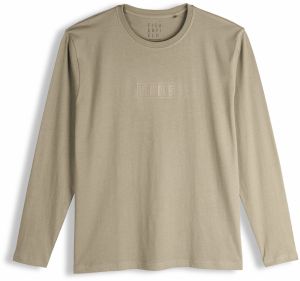 GATE Bavlnené tričko s vystúpeným nápisom