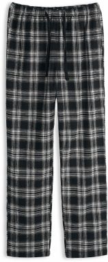 GATE Bavlnené kárované pyžamové nohavice