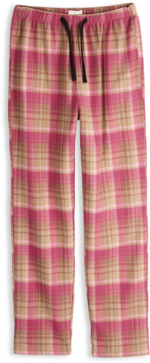 GATE Bavlnené kárované pyžamové nohavice