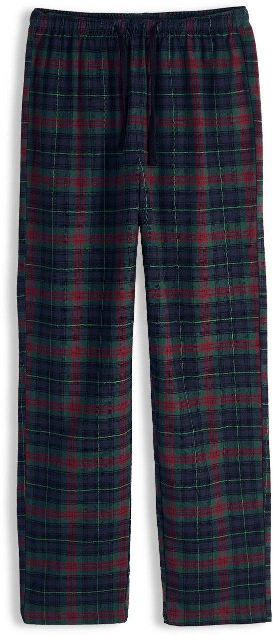 GATE Bavlnené kárované pyžamové nohavice