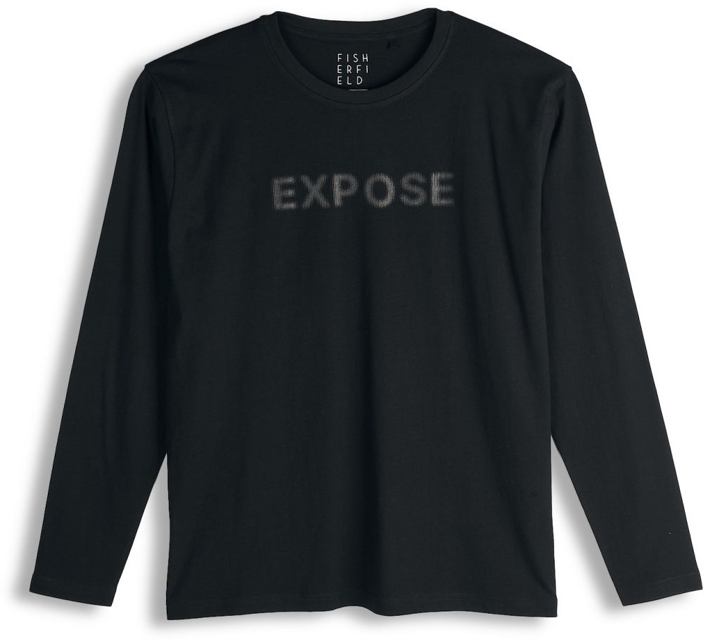 GATE Bavlnené tričko s nápisom