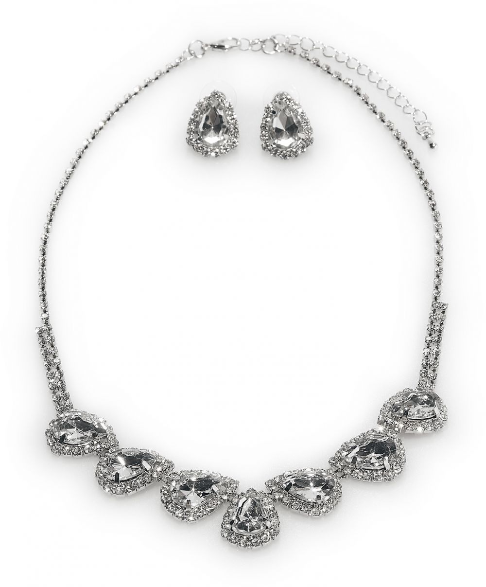 GATE Balenie náhrdelníka a náušníc s ozdobnými kamienkami