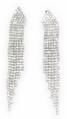 GATE Dlhé kamienkové náušnice