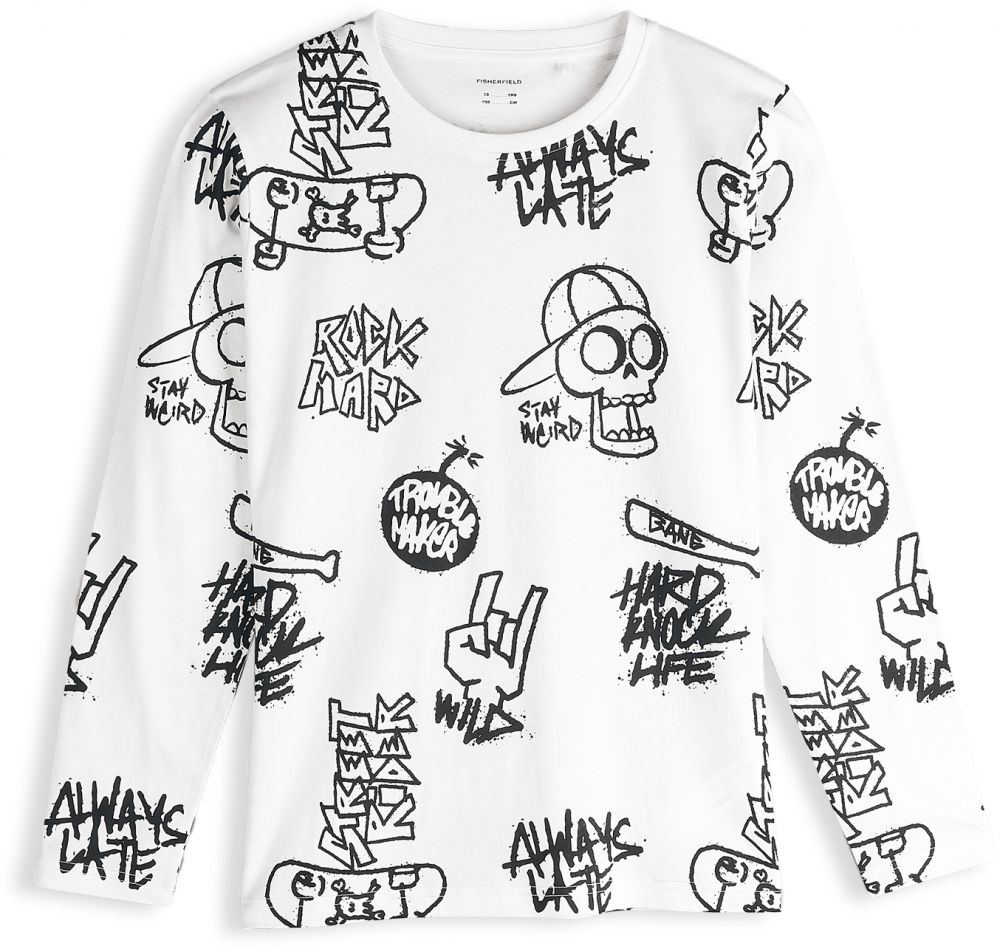 GATE Bavlnené tričko s potlačou