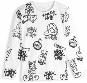 GATE Bavlnené tričko s potlačou