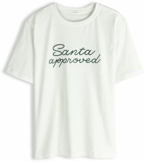 GATE Bavlnené tričko s výšivkou