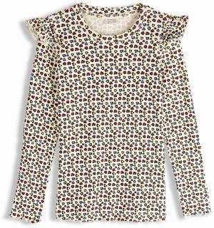 GATE Rebrované tričko s potlačou