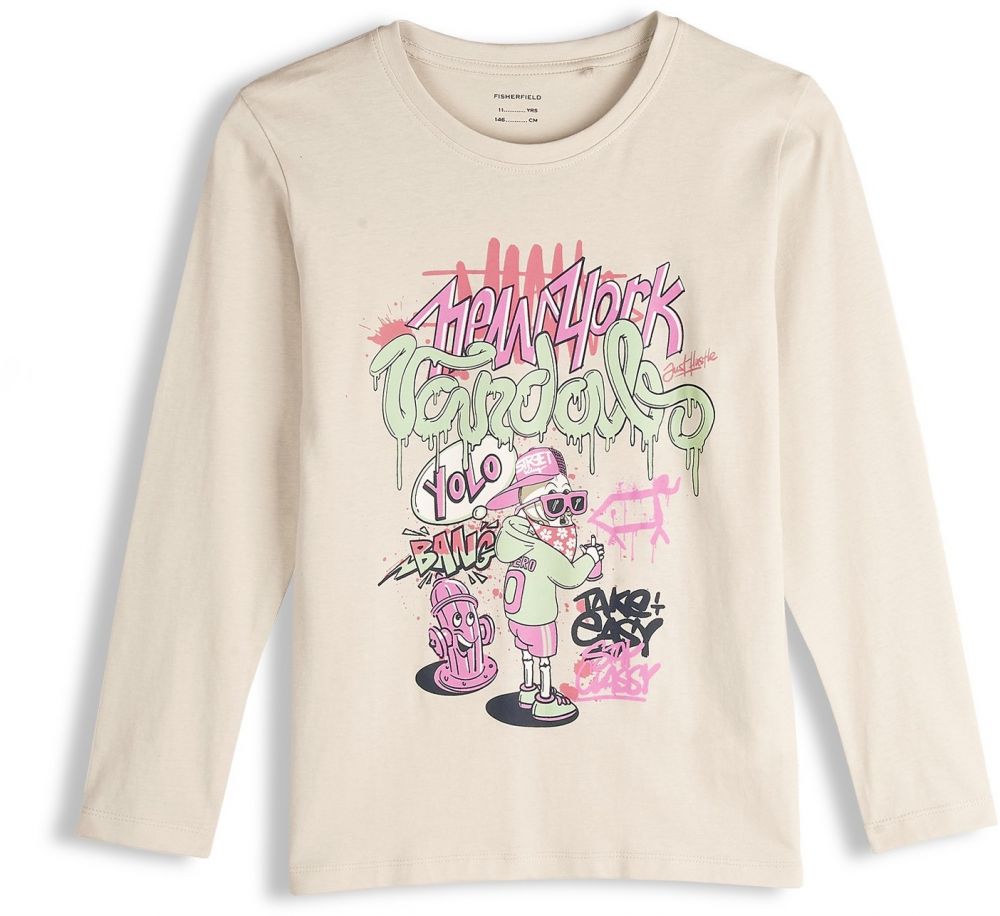 GATE Bavlnené tričko s potlačou