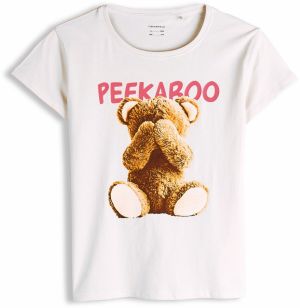 GATE Bavlnené tričko s potlačou