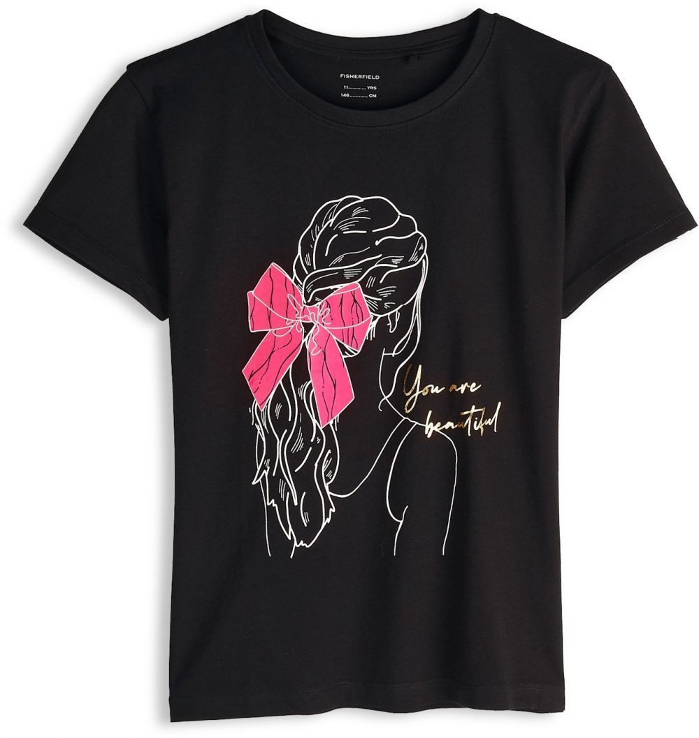 GATE Bavlnené tričko s potlačou