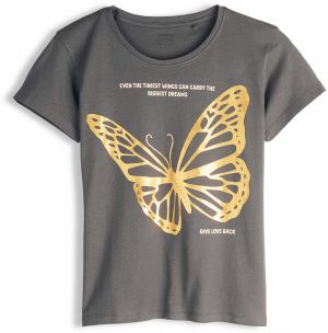 GATE Bavlnené tričko s potlačou