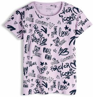 GATE Bavlnené tričko s potlačou