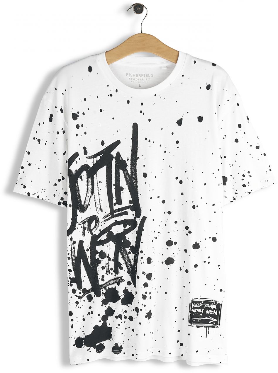 GATE Bavlnené tričko s potlačou