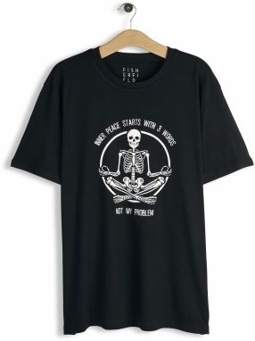 GATE Bavlnené tričko s potlačou