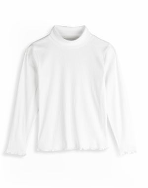 GATE Základný rebrovaný bavlnený rolák