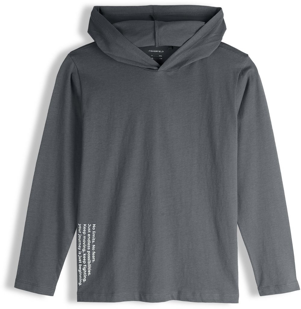 GATE Bavlnené tričko s kapucňou