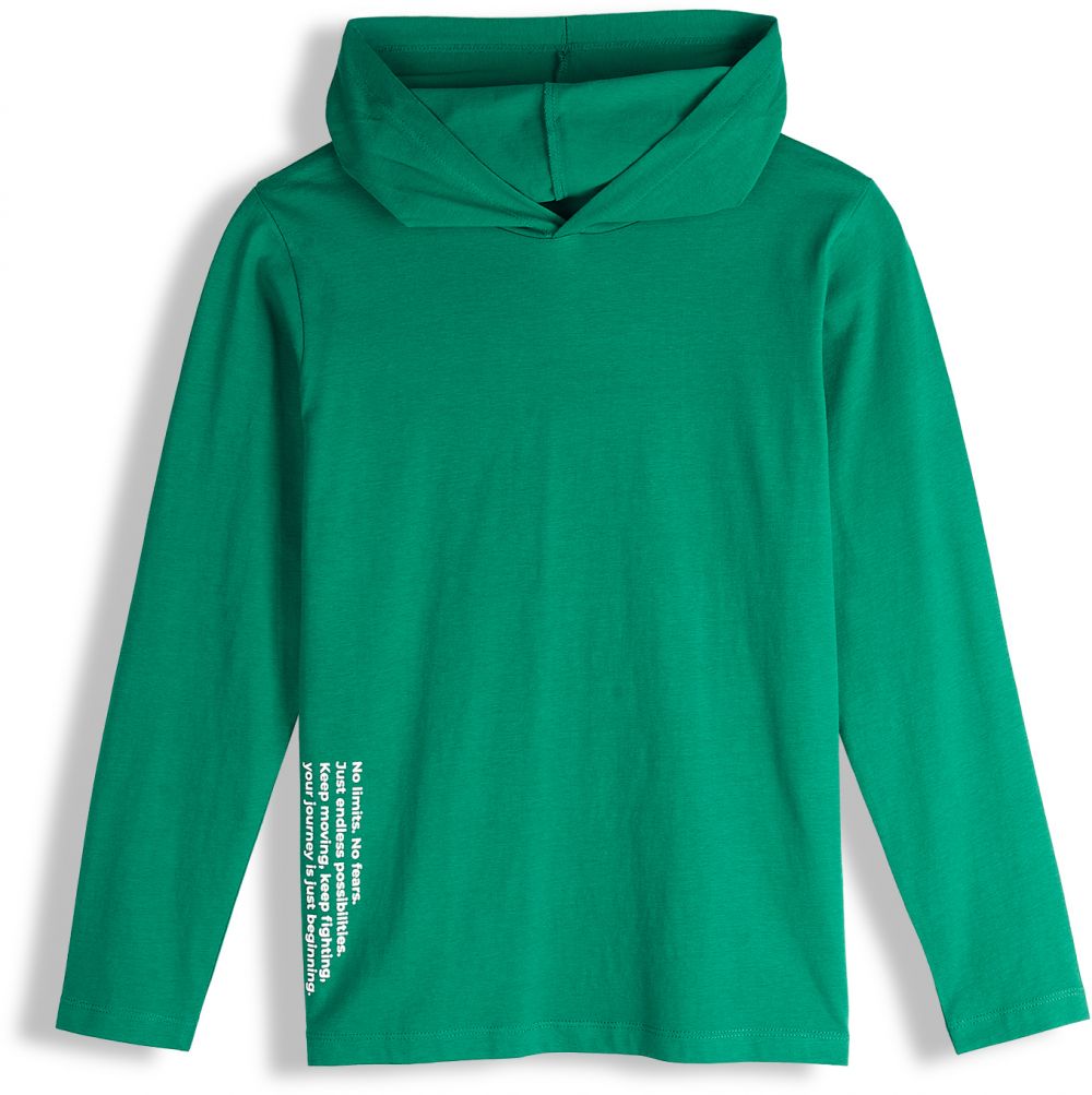 GATE Bavlnené tričko s kapucňou