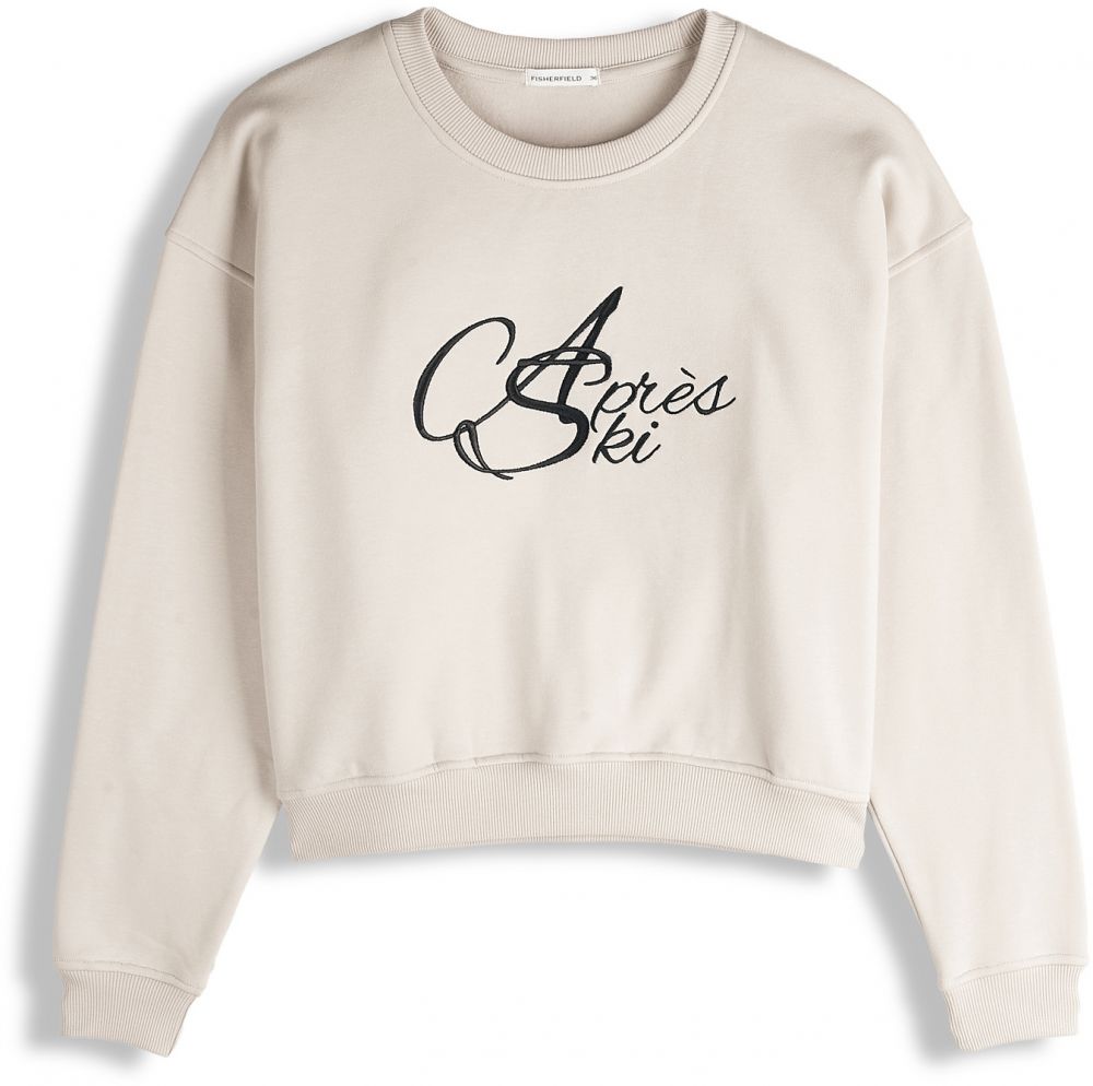 GATE Mikina s nápisom Après-ski