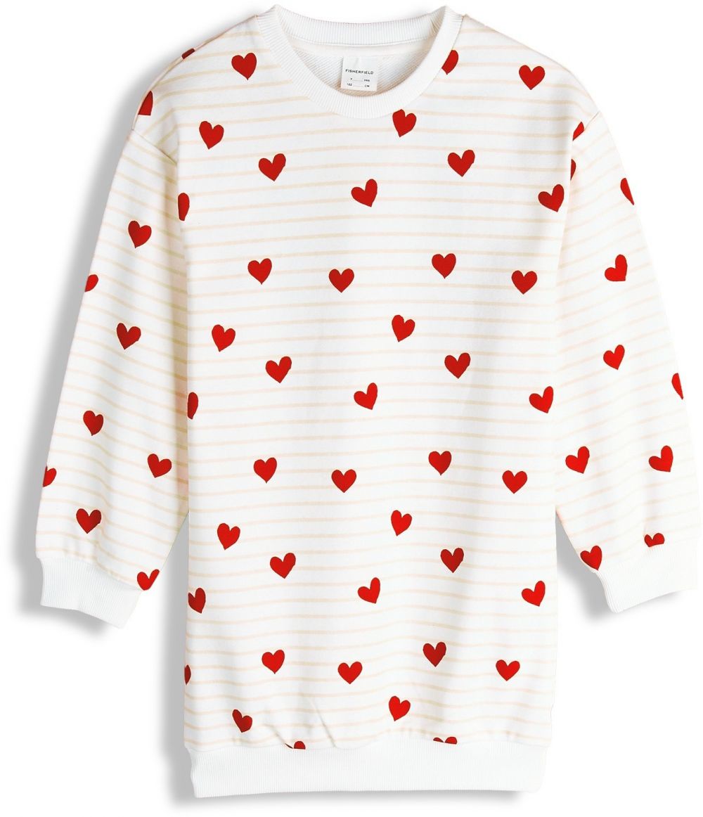 GATE Predĺžená mikina s potlačou