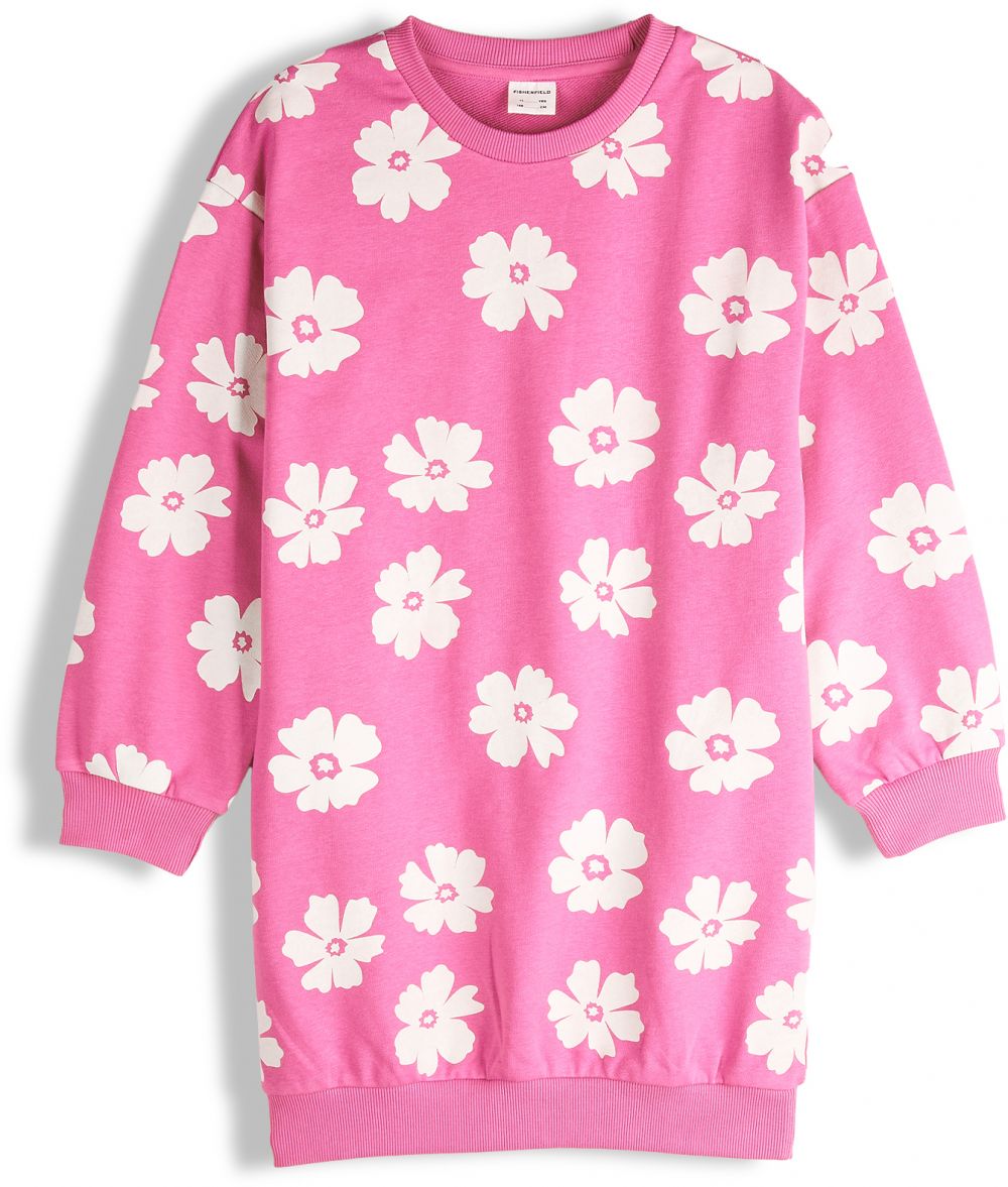 GATE Predĺžená mikina s potlačou