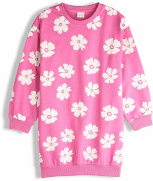 GATE Predĺžená mikina s potlačou