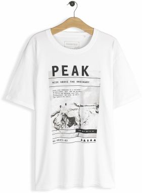 GATE Bavlnené tričko s potlačou