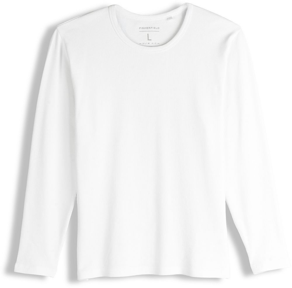 GATE Základné rebrované tričko