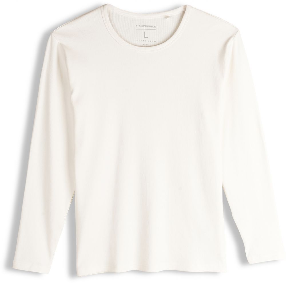 GATE Základné rebrované tričko