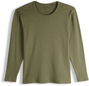 GATE Základné rebrované tričko