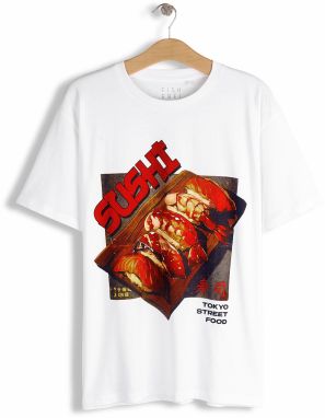 GATE Bavlnené tričko s potlačou