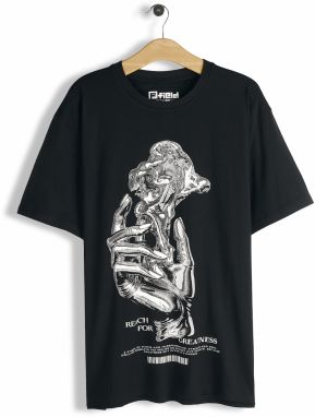 GATE Bavlnené tričko s potlačou