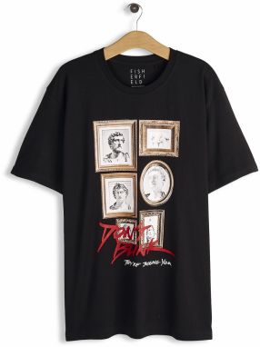 GATE Bavlnené tričko s potlačou