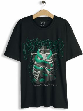 GATE Bavlnené tričko s potlačou